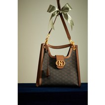 22FW [H20] H프리미엄 장식 시그니처 패턴 숄더백 M HIBA2F212W2