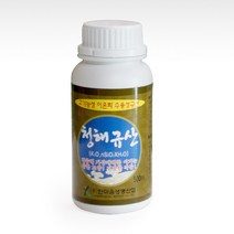 (주)친환경유기농사관학교 청해규산500ml 병충해 기상재해 수용성규산 토양교정 비료 액체비료 영양제 흙 벼 도복방지 수도작 액체비료, 1개