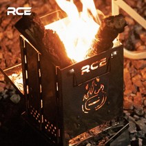 [천삼백케이] [로티] 로티캠프 RCE 모닥이 불멍 캠핑 화로대 우드 스토브 대형