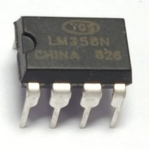 LM358 Linear Product Pin Connection Diagrams IC358 아358 Dual OP-AMP 전자기기기능사 (모아프라자), 1개