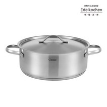[에델코첸] [Edelkochen] 바닥3중 클래식 전골냄비 24cm (사틴), 상세 설명 참조, 상세 설명 참조