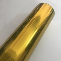 수전사필름 자동차 랩핑지 실버 미러 크롬 전기 도금 비닐 자동차 포장 호일 데칼 오토바이 장식 멤브레인, 06 Gold_01 10cm x 152cm
