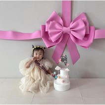 (완제품 12시주문시 당일출고)3단 대형리본 발렌타인데이 대왕리본 왕리본 가게 인테리어 장식 졸업식 입학식, 빨강, 소