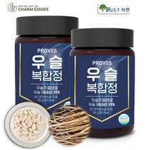 우슬 복합정 콘드로이친 상어연골 글루코사민 우슬등 복합 무릎 관절 영양제 120정, 2병