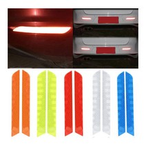 발통마켓 차량용 반사스티커 리플렉터 테이프 오토바이 포인트 반사판, 라운드반사스티커(블루)