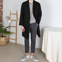 시그널 싱글 투버튼 남자코트 M / L