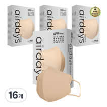 라이브잇 에어데이즈 프리스타일 C타입 마스크 대형, 베이지, 64개, 10개입