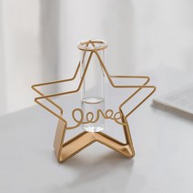 소비르 철제 꽃병 인테리어소 소품 조화 화병, 02_별