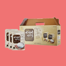 케어웰 시니어영양죽 40g 90포 부모님 할머니 할아버지 어르신 간식 선물 환자용 미음죽 영양식, 케어웰시니어영양죽40g 90포 부모님 영양식