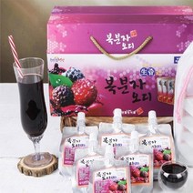 국내산 오디즙 복분자즙 생즙 110ml 30포, 1+1박스(할인적용)