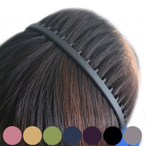 인조이박스 빗살 얇은머리띠 헤어밴드 남자 여자 CH1