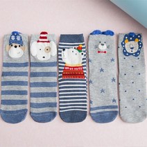 미들 하프 삭스 여성 큐트 입체 애니메이션 개성 토토로 귀 학원 무드 장양말 3612319603, 신 그레이 사자 프리