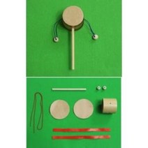 (만들기재료/악기) 38-014 diy흔들이북(도리도리북 흔들이북 소고만들기)