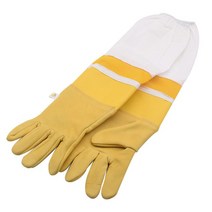 양봉옷 모기장옷 방충복 양봉 장갑 양모 통풍 보호 염소 가죽 긴 소매