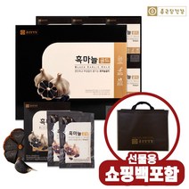흑마늘 홍삼음료 종근당건강 정 골드 80mlx60포 1박스쇼핑가방 3288na, 1, 본상품선택