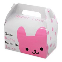더줌커머스 대용량 선물포장 큰박스 이벤트선물박스, 36_스위트토끼 선물상자/10개