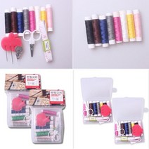반짇고리세트 실바늘세트 무지개 색실 옷수선, 루나샵 본상품선택