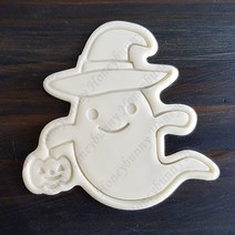 호박등 유령 쿠키커터/허니버니쿠키커터/아이싱쿠키커터/할로윈 쿠키커터, (B) 8.8 x 8.6 cm