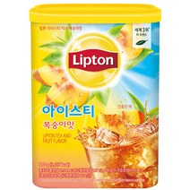 립톤 아이스티 분말 복숭아맛, 770g, 5개