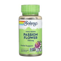 솔라레이 시계꽃 추출물 패션플라워 Passion Flower 100정