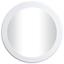IG7184 대형 원형 벽거울 50cm 화이트 제조한국, 본품선택, 1개