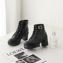 릴 7cm 심플 통굽 가보시 부티st 워커 힐