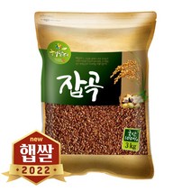 현대농산 2022년산 햅쌀 국산 갈색 가바현미 3kg 가바쌀, 단품