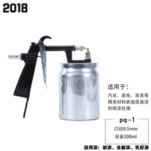페인트 스프레이건 도색 도장 분무기 뿜칠 공압 도구 가구 자동차 페인팅 F75, PQ-1