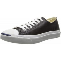 Converse Jack Purcell Leather Fashion-Sneakers Black/White 10.5 B(M) US Women / 9 D(M) US Men