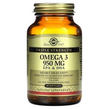 Solgar 오메가3 EPA & DHA 트리플 스트렝스 950mg 50정, 100정