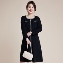 50대원피스 50대 엄마옷 중년 봄 원피스 상견례 정장