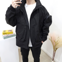 남자 바람막이 자켓 오버핏 테크웨어 ma-1 점퍼 BJ옷 김인호