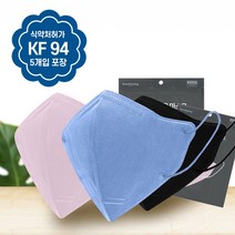 KF94 숨이편한 굿필링 2D 새부리형 보건용마스크 대형 50매입( 화이트/블랙/연핑크/그레이/베이지 ) 숨도편안 귀도편안한 마스크 *5매입씩개별포장됨, 그레이