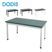 도디스 작업다이 택배 포장 작업테이블 이동식 철제 작업대, 1800mmX600mm, 02. 블랙_블랙, 높낮이기둥, 1개