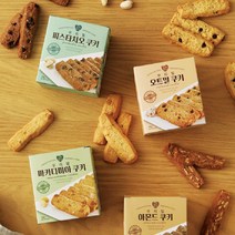 우리밀로 만든 에코맘 수제쿠키 수제간식 4종, 아몬드쿠키135g, 135g, 1개