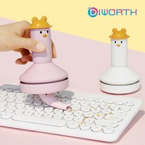 미니오리 데스크탑 진공 청소기 디월스 C503 미니 무선청소기, 심플오리(C503-2)스카이