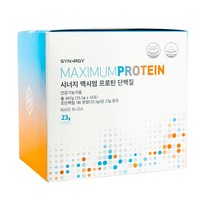 시너지 맥시멈프로틴 단백질 파우치, 35.5g, 14개