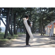 이케아 삼쇠 파라솔 가방 파라솔 파우치, 4. 가죽마크새김