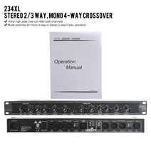 DJ장비 DBX 234XL 전문 사운드 주변 장치 스테레오 2/3 웨이 모노 4 전자 크로스 오버