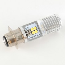 헤드라이트 헤드라이트 전구 led 오토바이 헤드 라이트 전구 P15D LED 스쿠터 T19 4LED 빔 램프 전구 오토바이 보조 조명 Led 라이트 1 개, 단일옵션