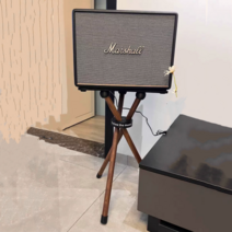 마샬 스피커 워번 받침대 스탠드 거치대 전용 원목 우드 2 3, 워번2/3세대사빌리우드(높이56cm)