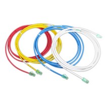LS전선 CAT.6A UTP 랜케이블 3m/LS-PC-UC6A-WT-K-030/초슬림/패치코드/10Gbps 기가비트 인터넷선/500MHz 대역폭/트위스트 페어/크로스필러, 화이트(3M)