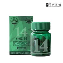 한미양행 프리미엄 복부지방감소 변비개선 녹차다이어트 카테킨14 700mg, 1박스(42정)14일분