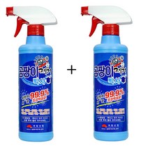 계양산업 곰팡이 제거 박사 500mL 1 + 1 /욕실 화장실 주방 벽지 창문 실리콘 곰팡이 제거, 1세트