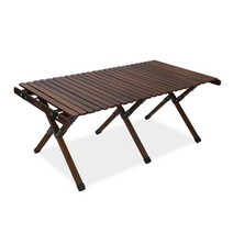스노우라인 마드리드테이블 빅 /원목 접이식 테이블