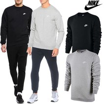 나이키 NSW 클럽 플리스 기모 맨투맨 긴팔 티셔츠 남녀공용 커플티