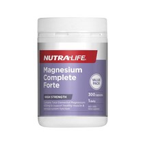 Nutra-Life 뉴트라라이프 마그네슘 포르테 300캡슐 Nutra Life Magnesium Complete Forte, 1개