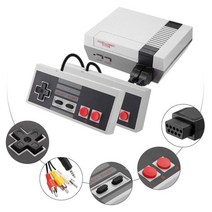 vodool 레트로 핸드 헬드 4 키 게임 콘솔 nes us 미니 tv dropshipping 용 620 클래식 내장, 기본
