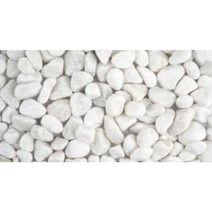흰색돌 백색돌 깬자갈 깬돌 수조 화단 화이트 자갈돌 5mm