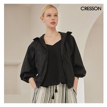 크레송 나일론 후드 점퍼_CRSOJP002-22AiBK